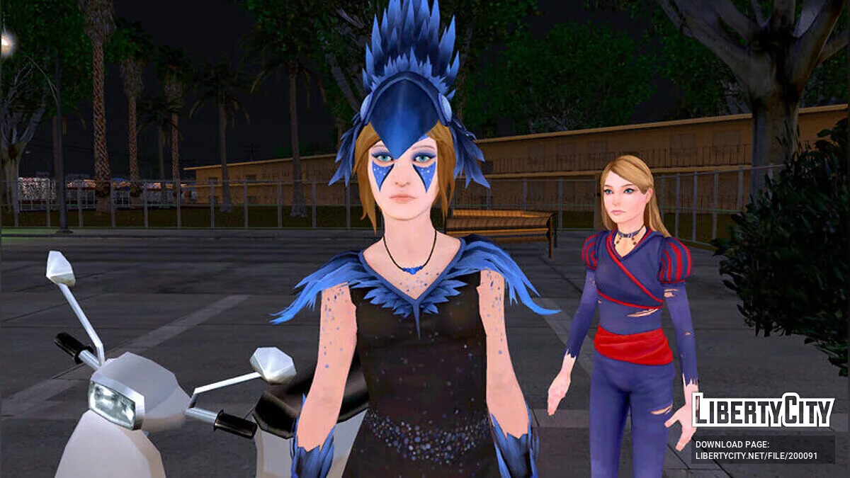 Хлоя і Рейчел з Life Is Strange: Перед бурею / GTA San Andreas