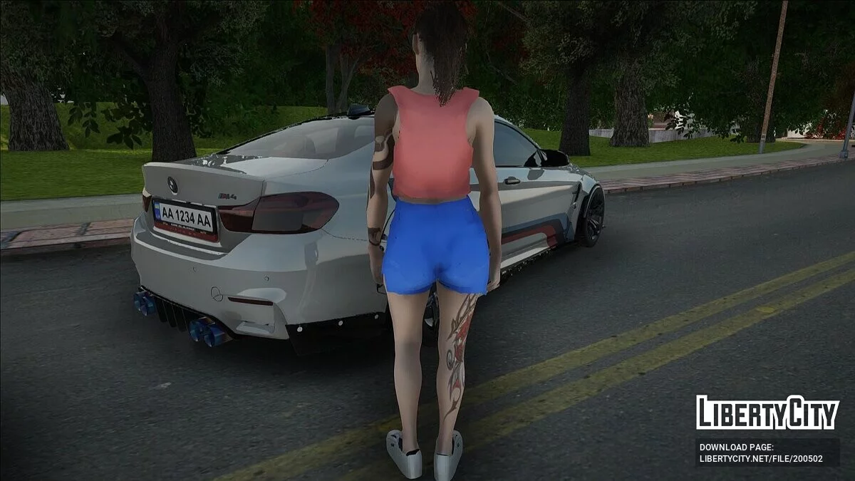 Claire dalam Pakaian Baru / GTA San Andreas