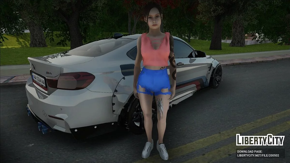 Claire dalam Pakaian Baru / GTA San Andreas