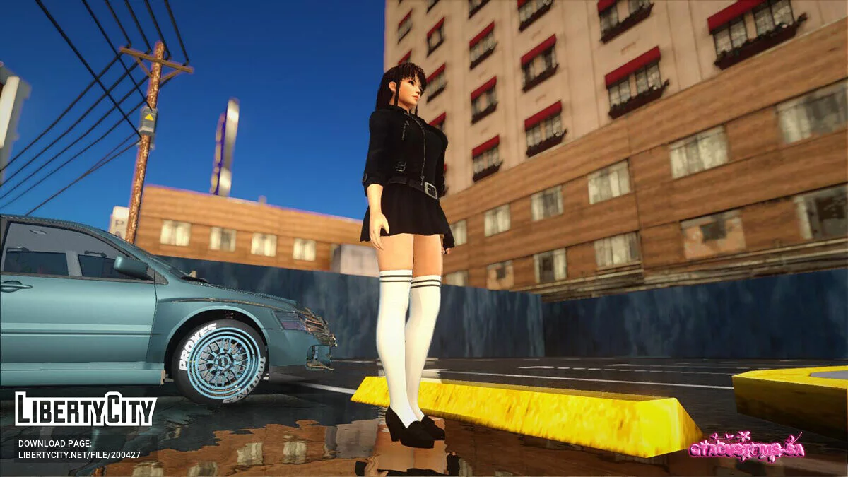 Lei Fang Jacket Skirt / GTA San Andreas