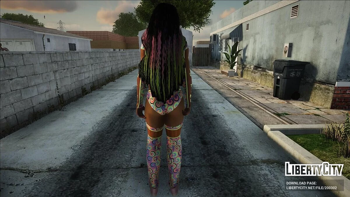 Naomi from WWE 2020 / GTA San Andreas