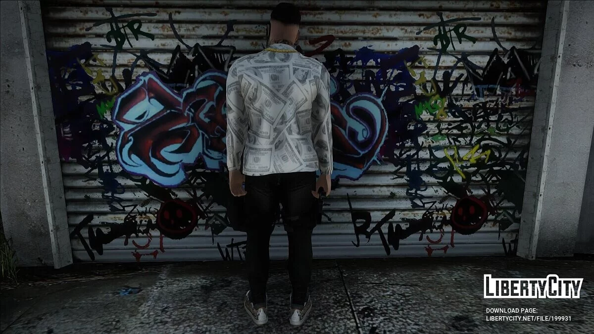 Kerl in modischem Pullover / GTA San Andreas