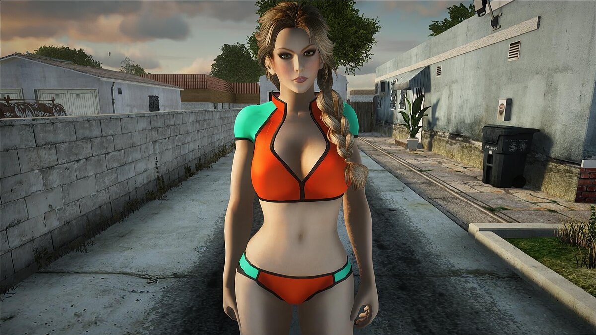 Download Sarah Bryant In A Swimsuit For GTA San Andreas