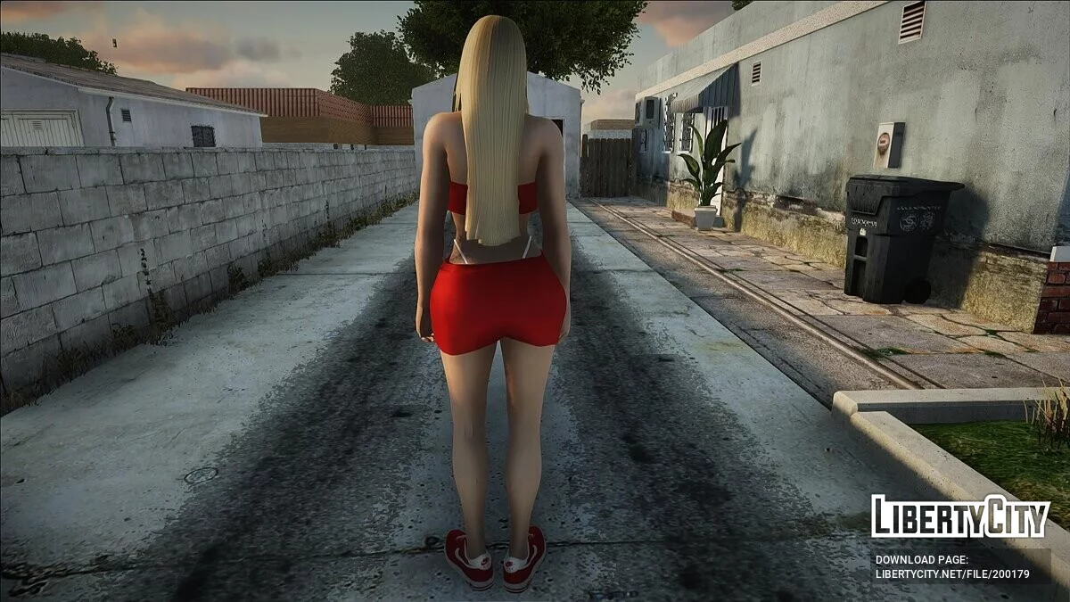 Sexy blonde / GTA San Andreas