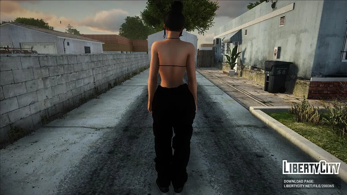 Sexy brunette / GTA San Andreas