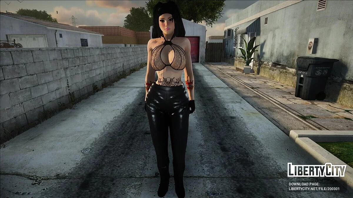 Pretty brunette / GTA San Andreas