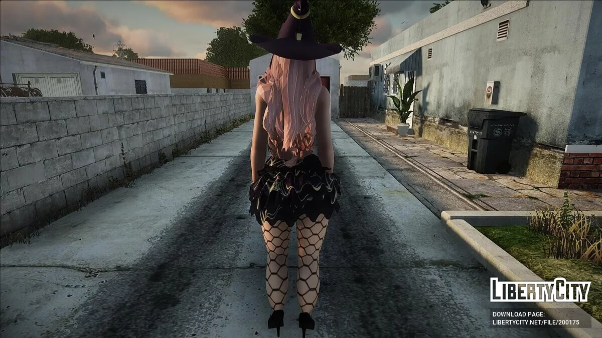 Hexe im sexy Outfit / GTA San Andreas