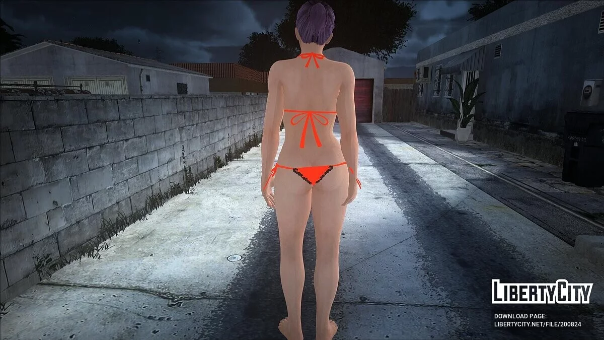 Ayane in a new swimsuit / GTA San Andreas