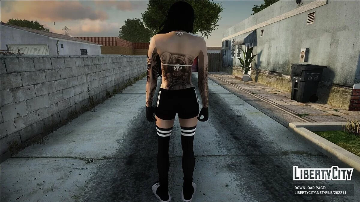 纹身黑发女郎 / GTA San Andreas
