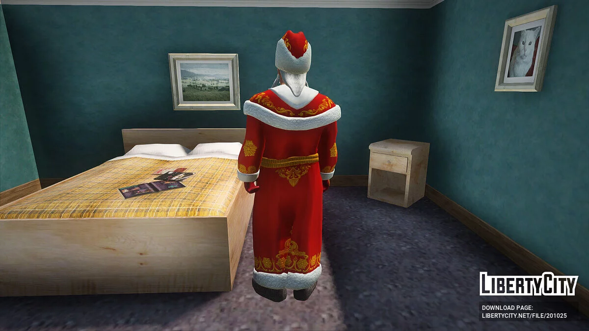 Santa Claus in a Red Coat / GTA San Andreas