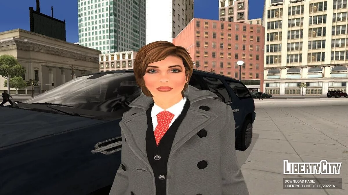 劳拉穿冬装 / GTA San Andreas