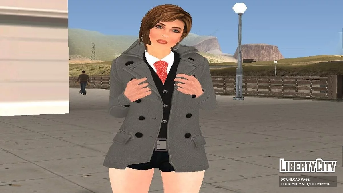劳拉穿冬装 / GTA San Andreas