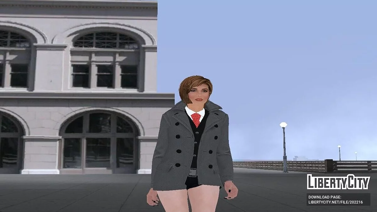 劳拉穿冬装 / GTA San Andreas