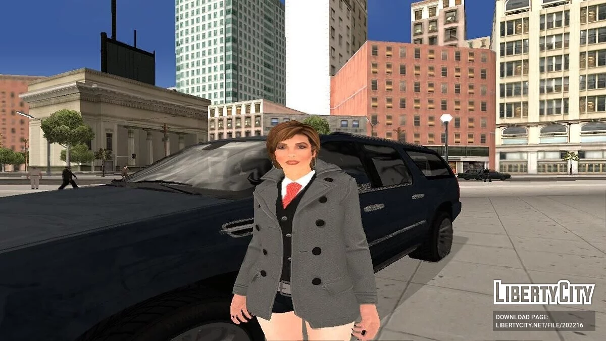 劳拉穿冬装 / GTA San Andreas