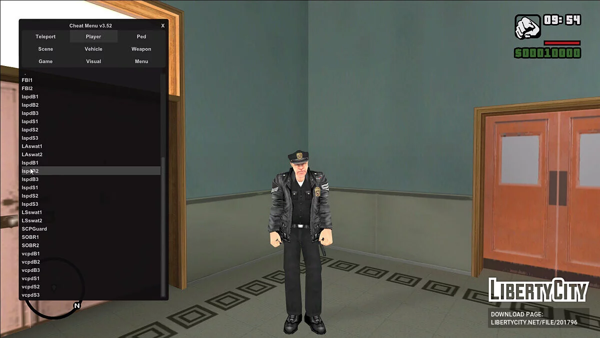 Collection de flics de Manhunt / GTA San Andreas
