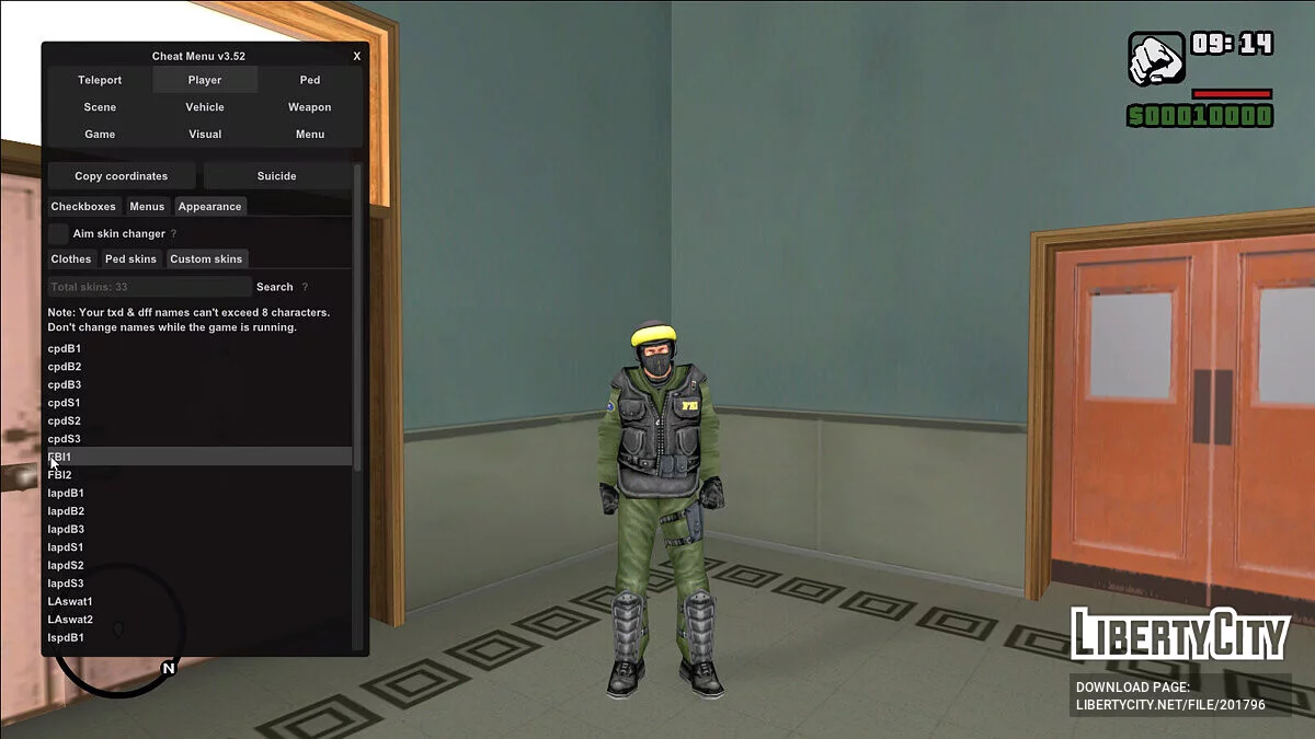 Collection de flics de Manhunt / GTA San Andreas