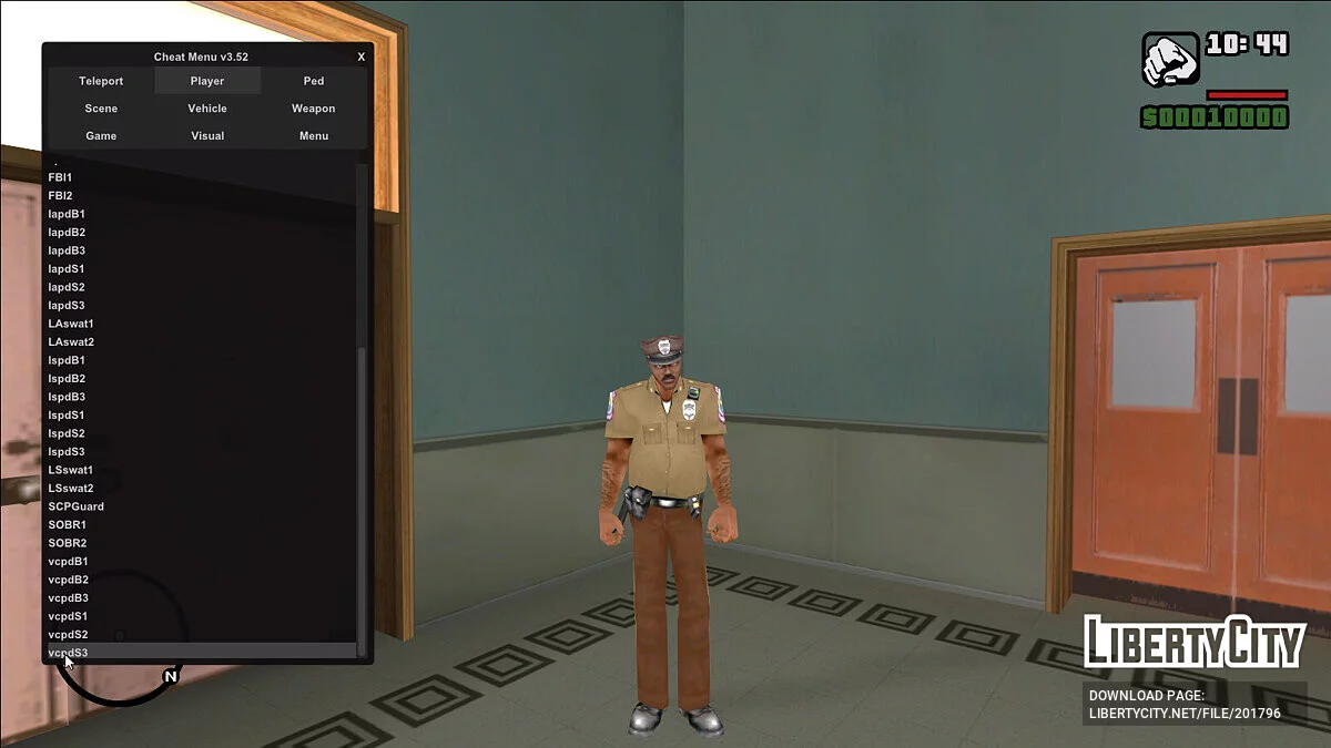 Collection de flics de Manhunt / GTA San Andreas