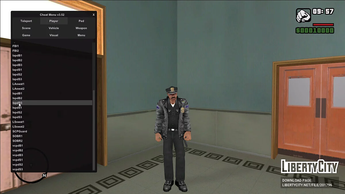 Collection de flics de Manhunt / GTA San Andreas