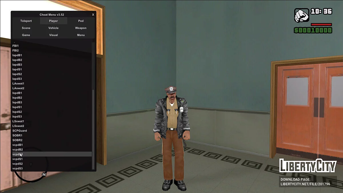Collection de flics de Manhunt / GTA San Andreas