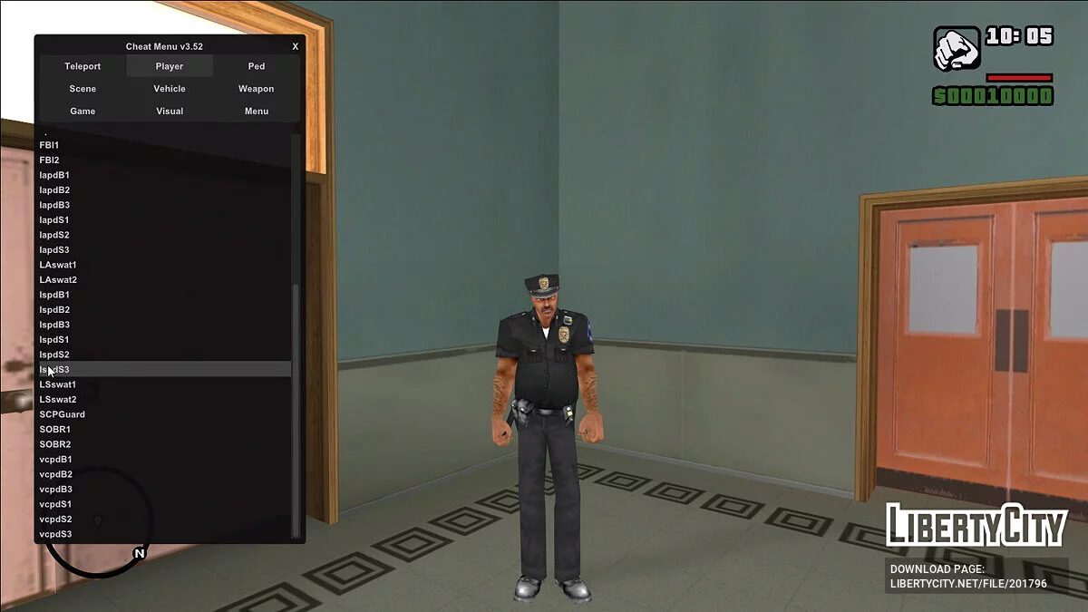 Collection de flics de Manhunt / GTA San Andreas
