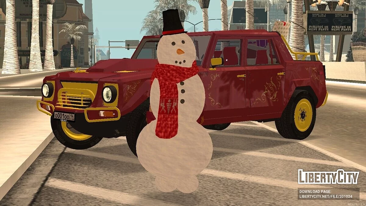 Muñeco de nieve / GTA San Andreas