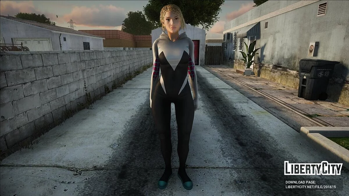 Spider-Gwen / GTA San Andreas