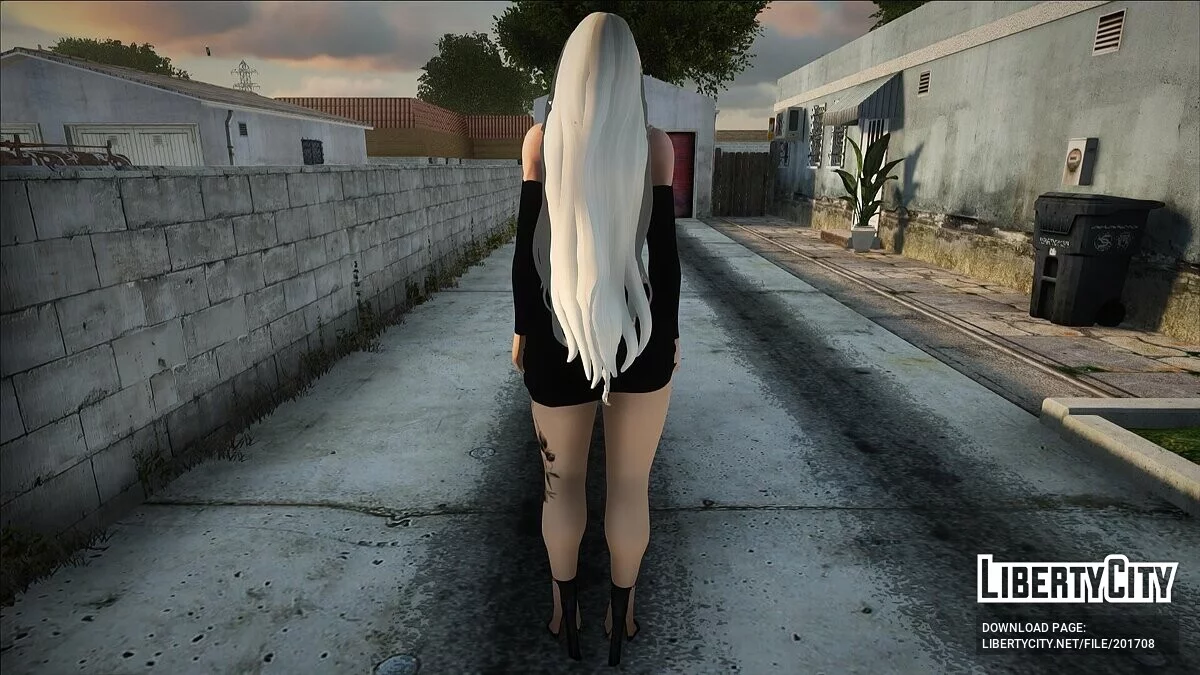 جلد أنثوي باندورا رقم 4 (PC/Mobile) / جي تي إيه سان أندرياس