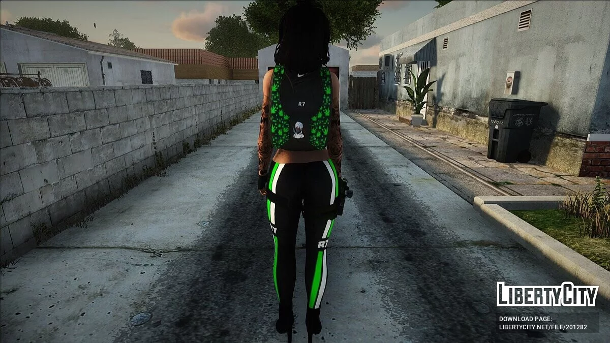 Жіночий скін v2 / GTA San Andreas