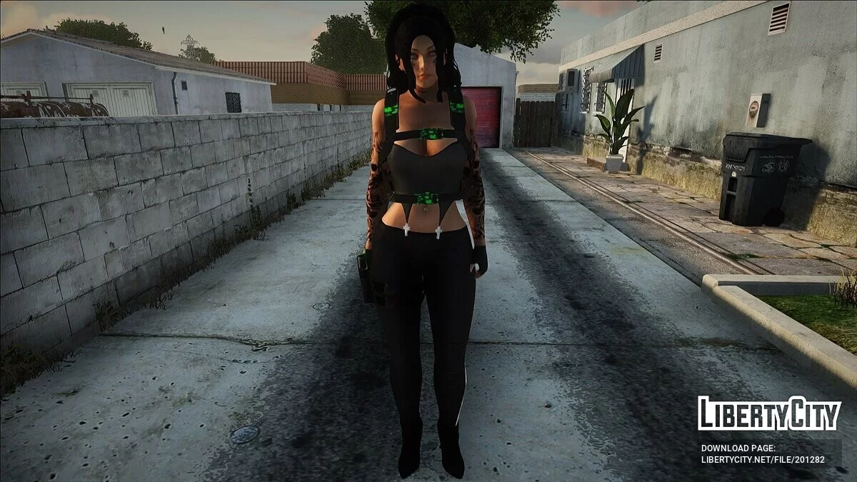 Жіночий скін v2 / GTA San Andreas