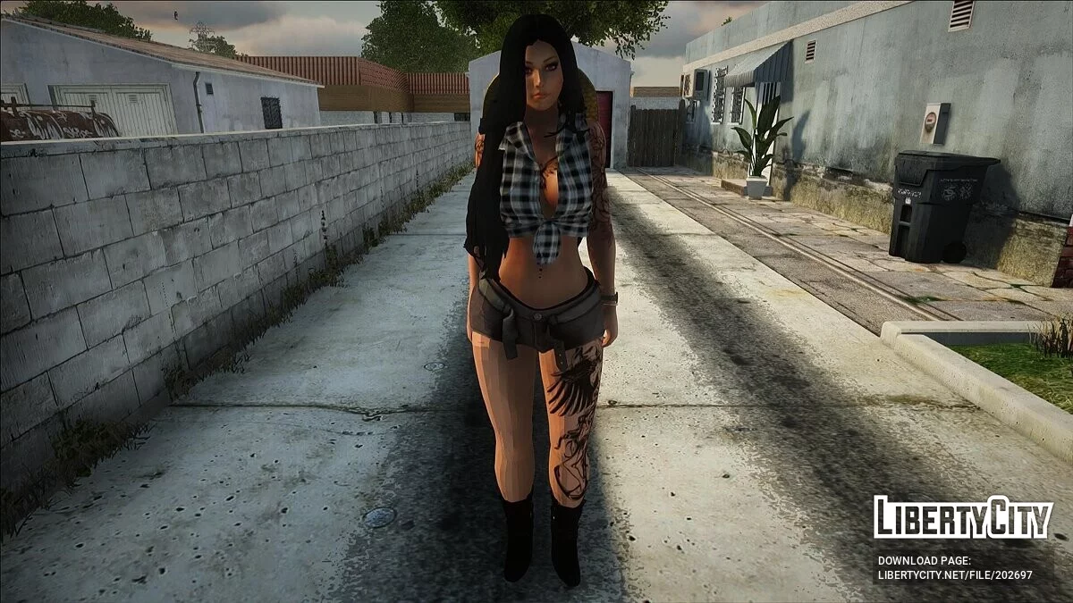 Chica vaquera v2 [PC/Mobile] / GTA San Andreas