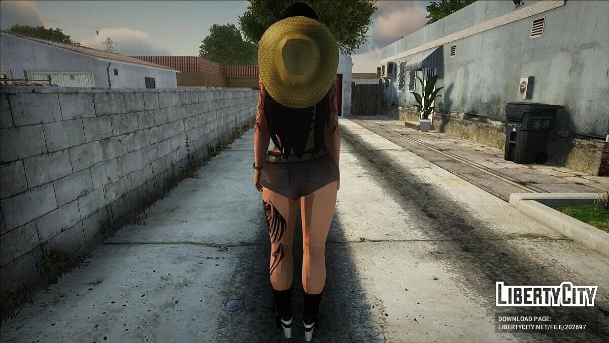 Chica vaquera v2 [PC/Mobile] / GTA San Andreas