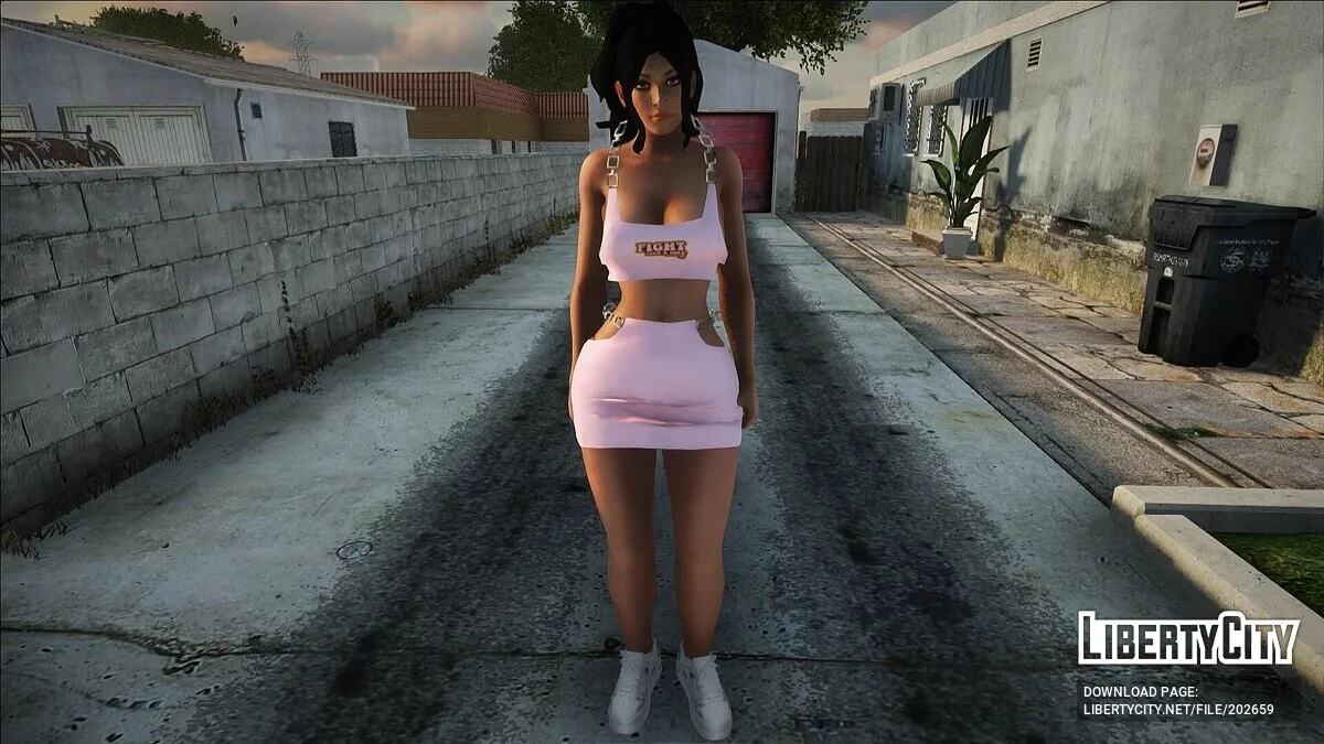Дівчина в рожевому вбранні (PC/Mobile) / GTA San Andreas