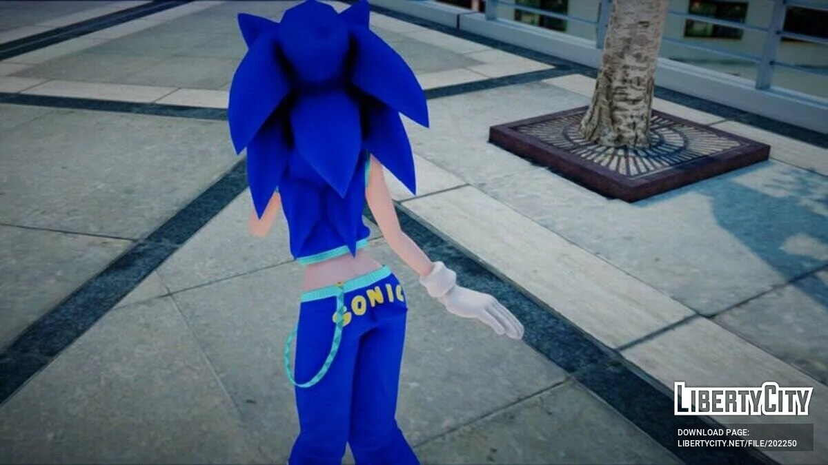 Hatsune Miku Sonic Style / GTA San Andreas