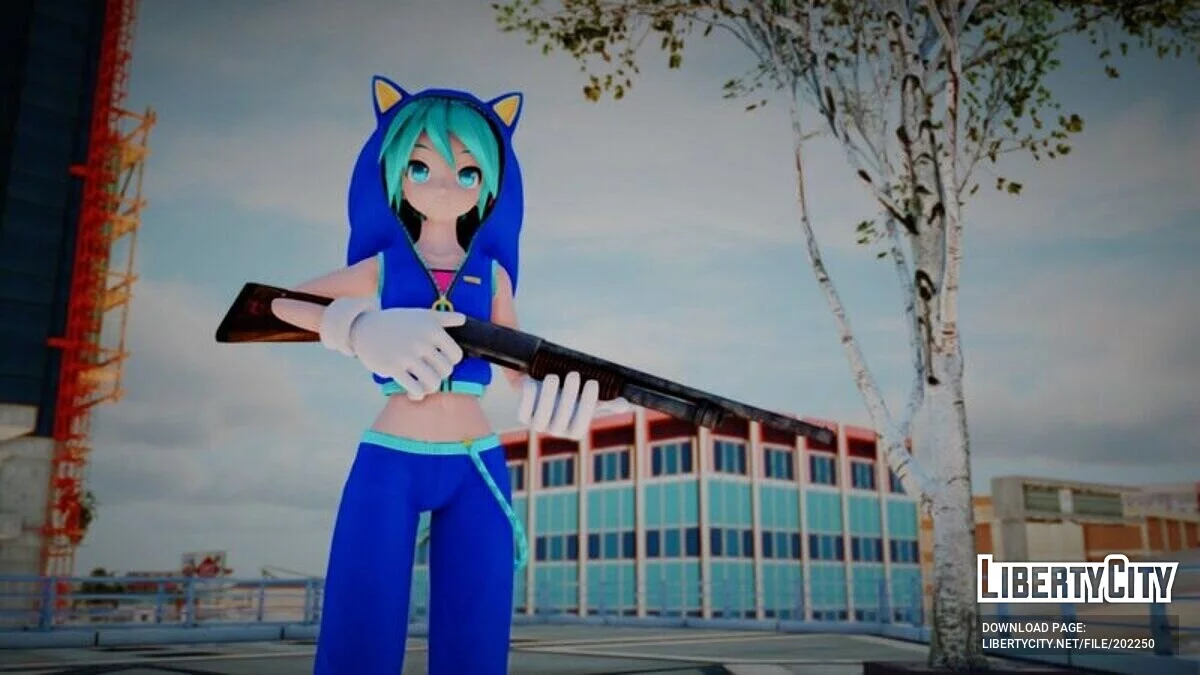 Hatsune Miku Sonic Style / GTA San Andreas