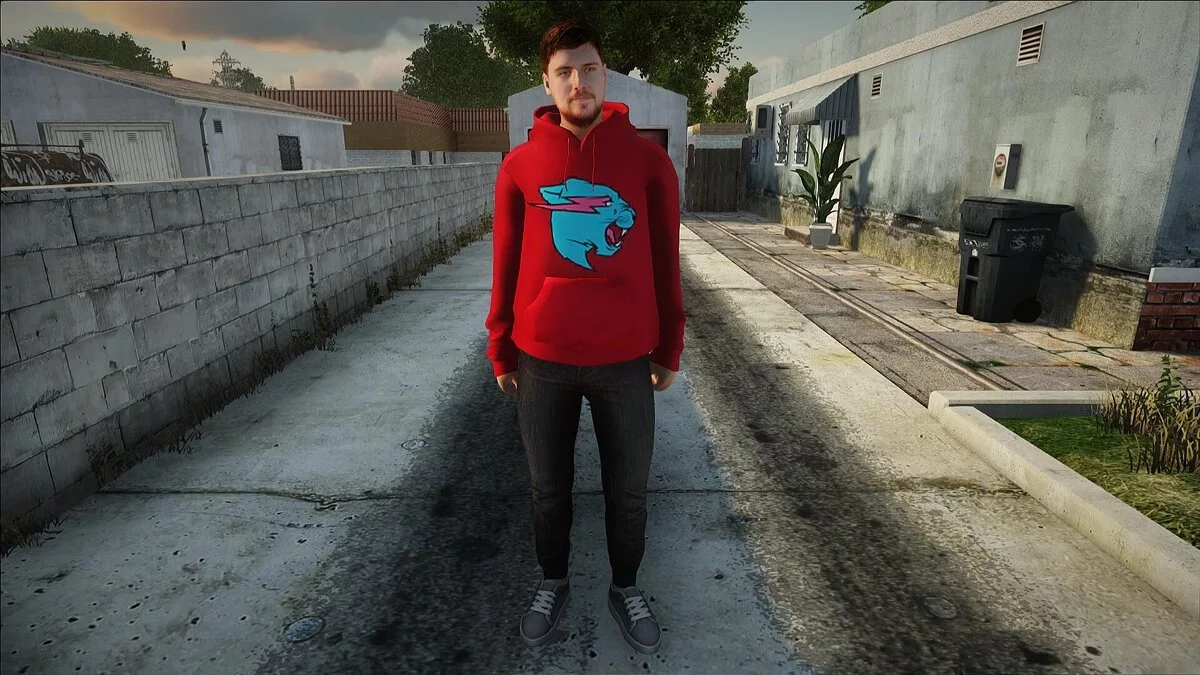 Ютубер MrBeast / GTA San Andreas