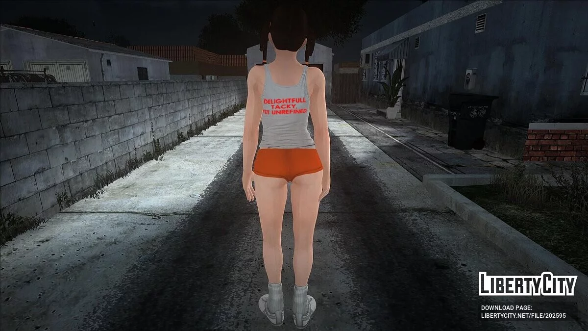 Лей-Фанг в наряді з совою / GTA San Andreas