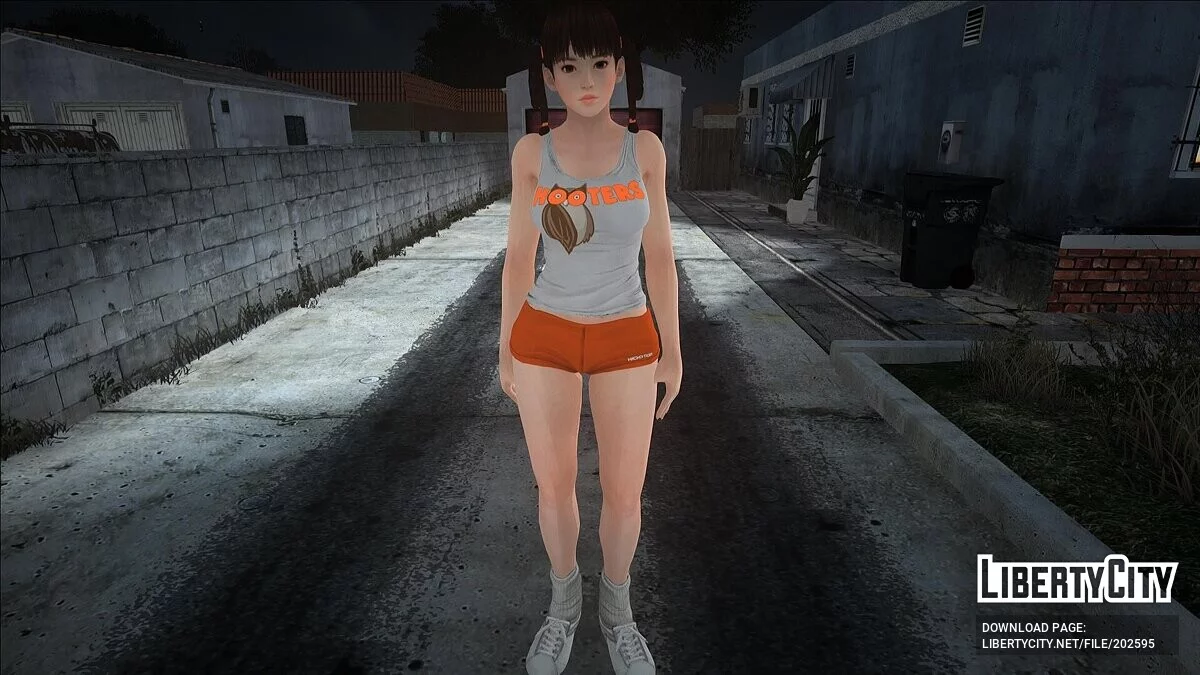 Лей-Фанг в наряді з совою / GTA San Andreas