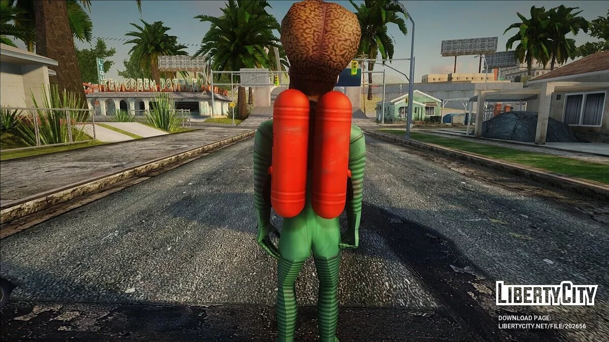 Martian [Penyerang Martian] / GTA San Andreas