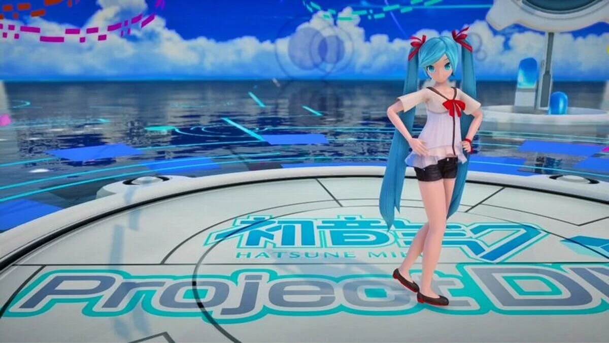 Miku Hatsune aus PDFT + Gesichtsanimation / GTA San Andreas