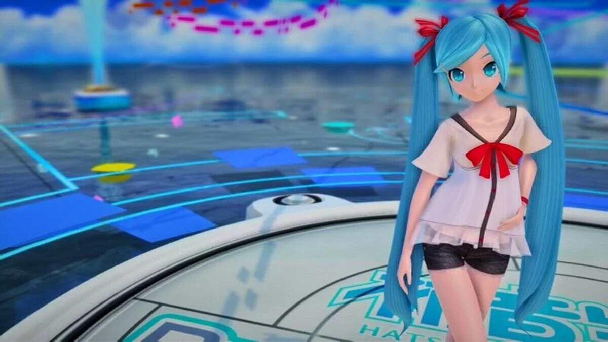Miku Hatsune aus PDFT + Gesichtsanimation / GTA San Andreas
