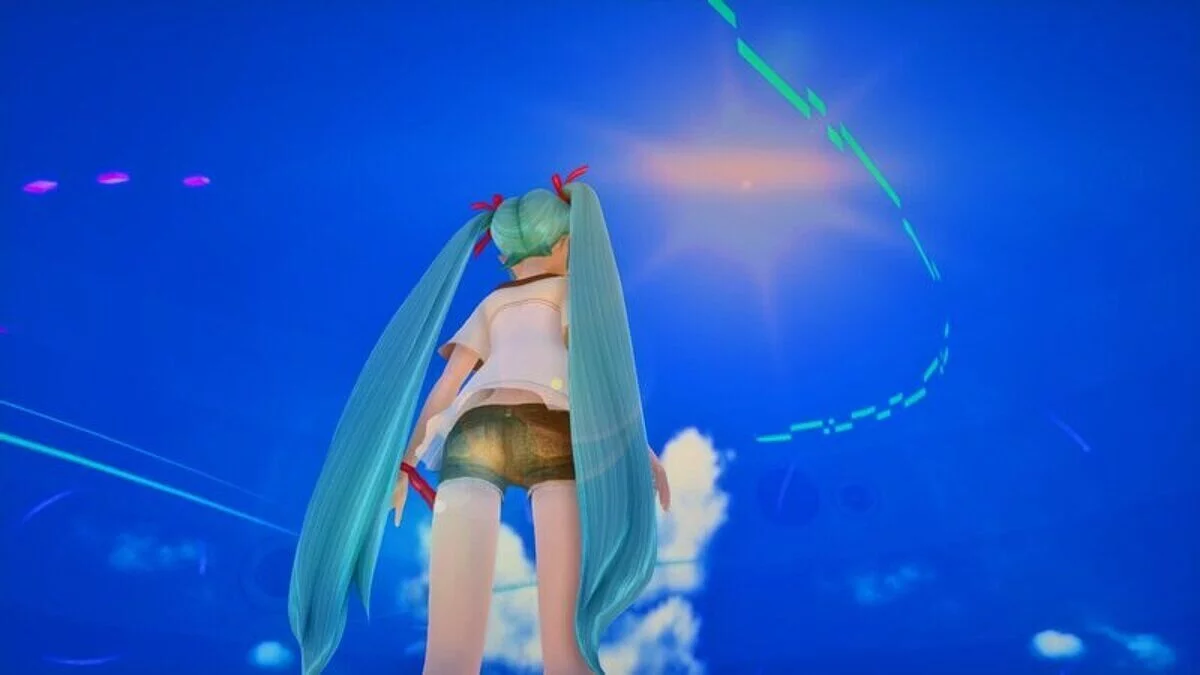 Miku Hatsune aus PDFT + Gesichtsanimation / GTA San Andreas