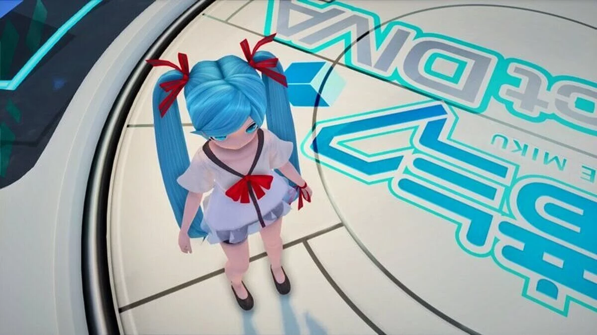 Miku Hatsune aus PDFT + Gesichtsanimation / GTA San Andreas