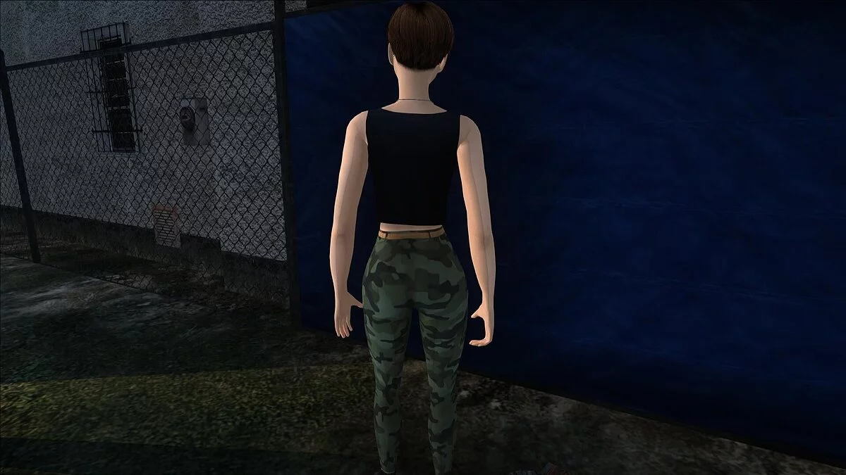Нова модель Gungrl / GTA San Andreas