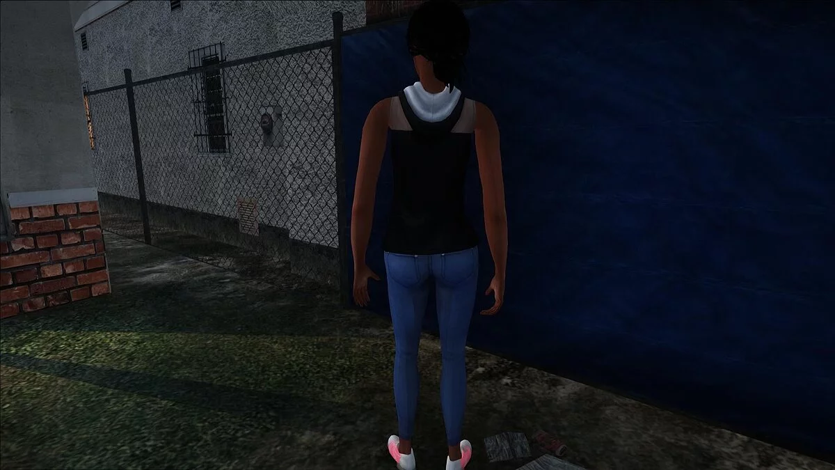 Catalina's new skin / GTA San Andreas
