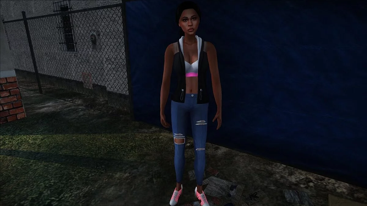 Catalina's new skin / GTA San Andreas