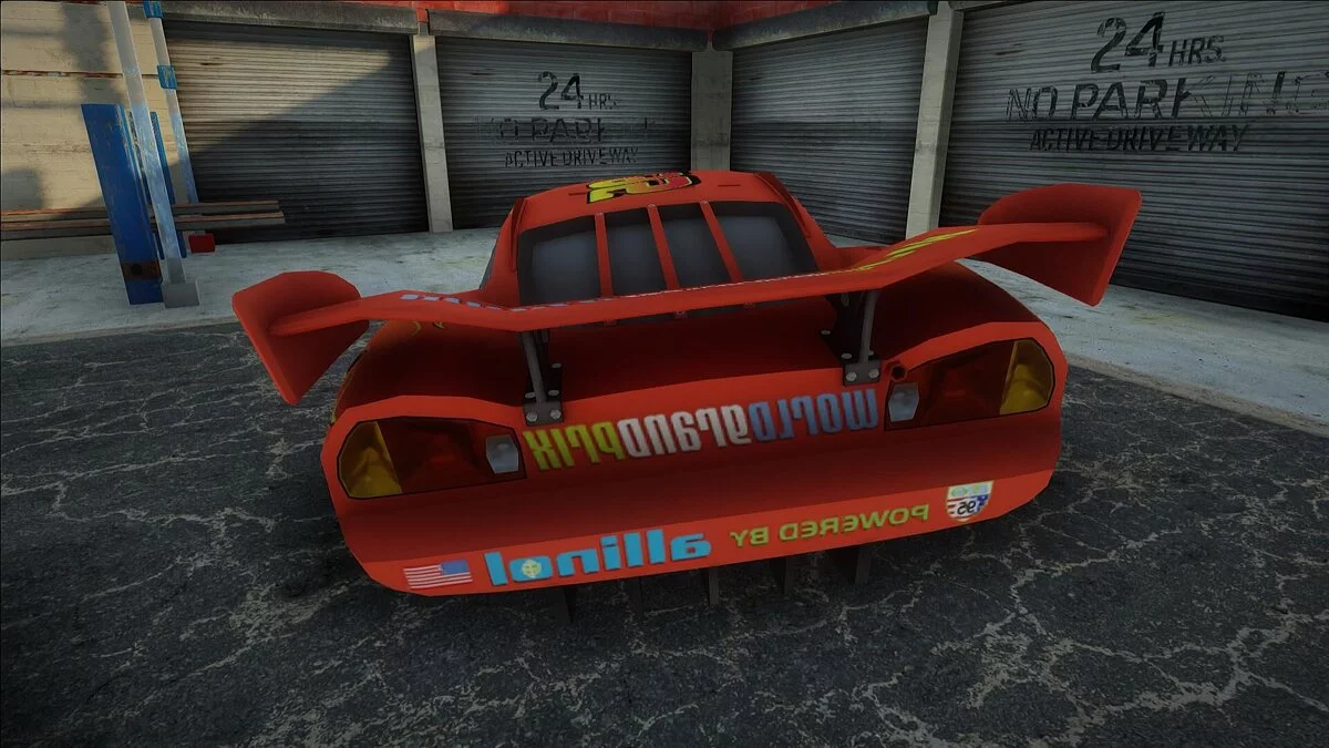 Rayo Mcqueen de Cars 2 / GTA San Andreas