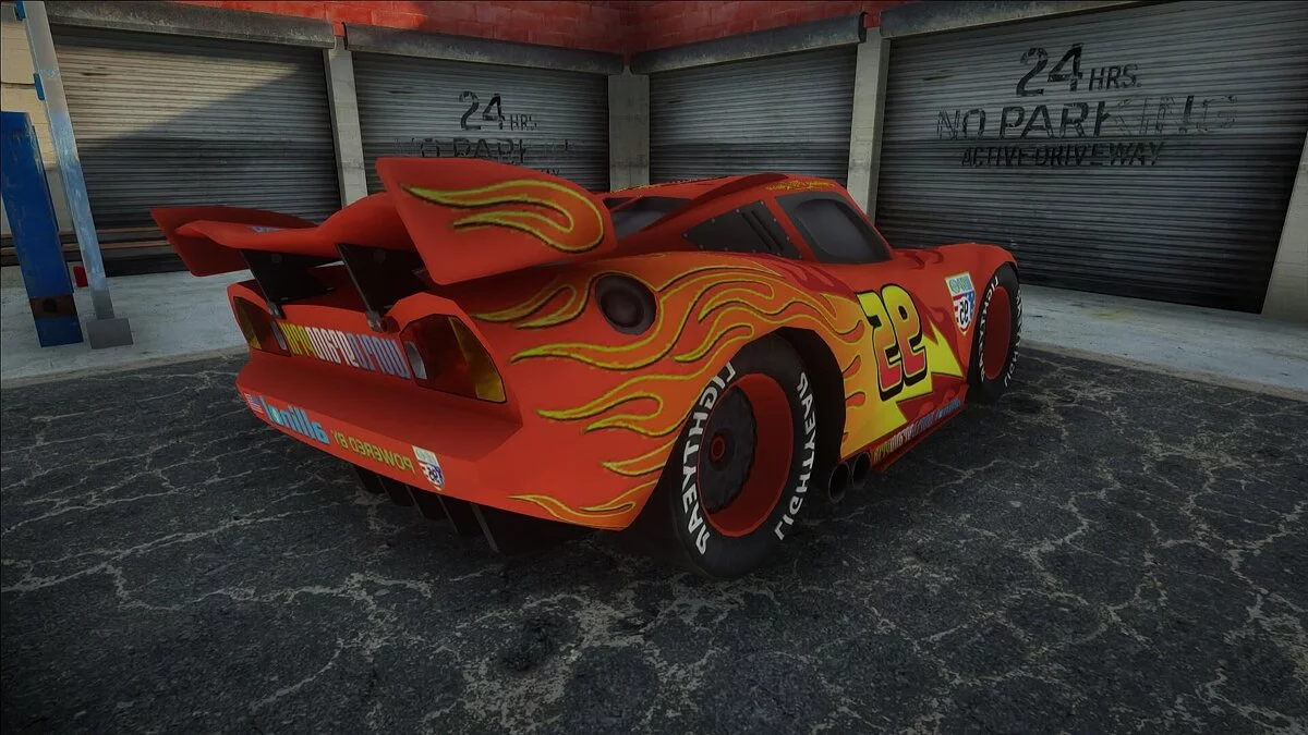 Rayo Mcqueen de Cars 2 / GTA San Andreas