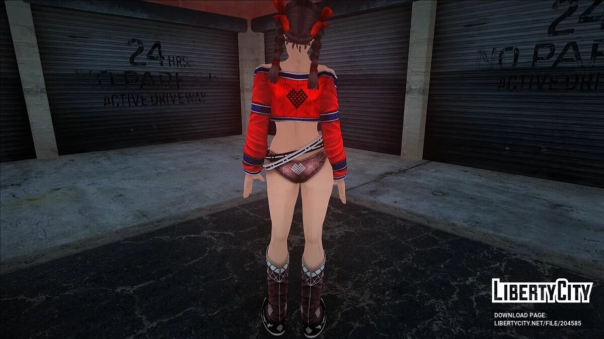 Aigle from Rumble Roses XX / GTA San Andreas