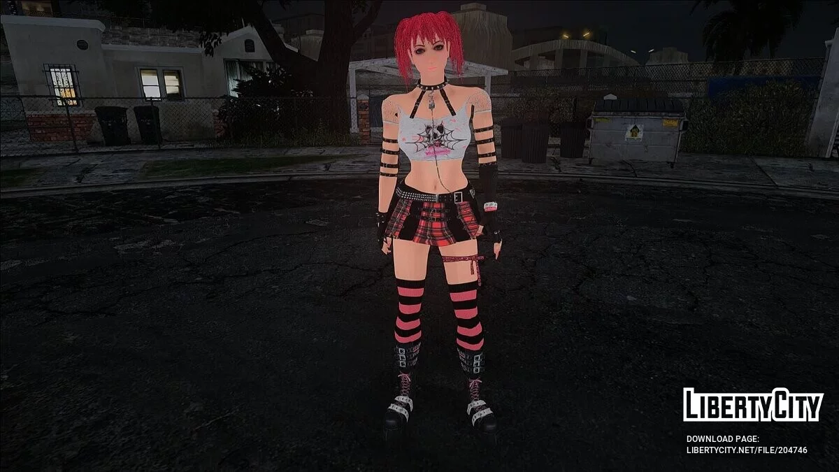 Rumble Roses XX 糖果手杖 / GTA San Andreas