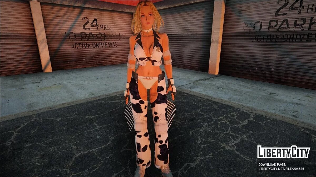 Dixie Clemets de Rumble Roses XX / GTA San Andreas